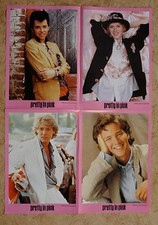 (05) 4x Aushangfotos ( DIN A3) PRETTY IN PINK 1986 Molly Ringwald, Jon Cryer 