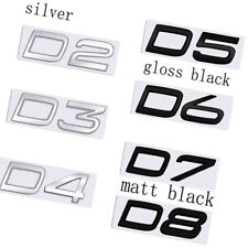 Für Volvo D2 D3 D4 D5 D6 D7 D8 Schriftzug Embleme Aufkleber Logo Badge Auto