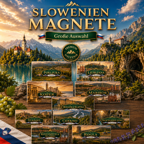 Slowenien magnet souvenir - magnet,