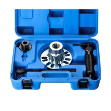 Hydraulic wheel hub puller car