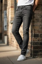 Diesel 1979 Sleenker Herren Jeans Hose Skinny Dunkelgrau Denim  Gr. W 32 L 32