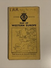 AA Straßenkarte Westeuropa