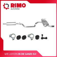 Audi A3 1.6 75kW (2003-2008) Auspuffanlage Auspuff Mit Montagesatz