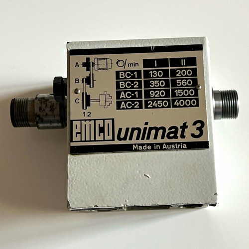Emco unimat spindelstock - emco, spindelstock.