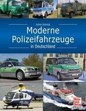 Moderne Polizeifahrzeuge in