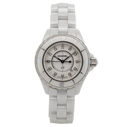 Chanel j12 33mm h0968 white - chanel,