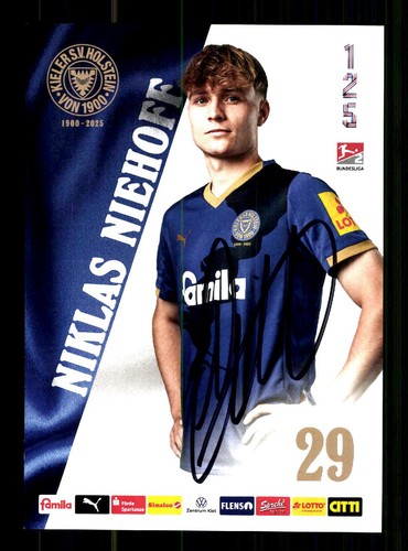 Niklas niehoff autogrammkarte - niehoff,