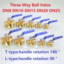 Drei-Wege Wasserrohr L/T-Typ