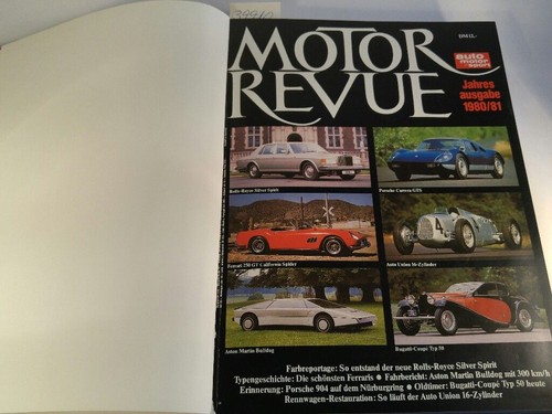 Ausgaben motor revue - -,