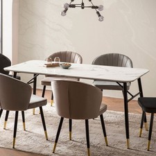 Esszimmertisch FineBuy Marmor