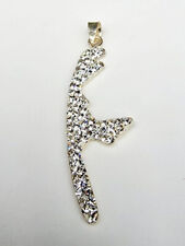 Silberpfeil Anhänger "Sylt" 925ér Silber geschliffene Glaskristalle