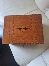 Alter Reisesekretär,Schreikasten mit schönen Intarsien