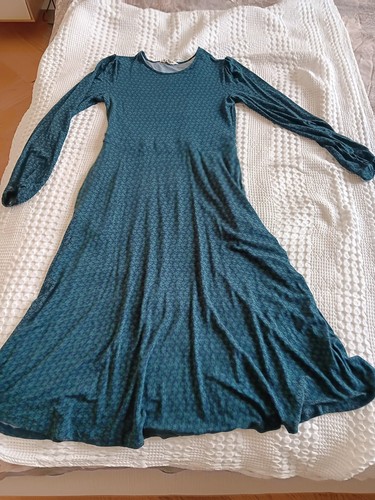 Kleid boden grün blau - kleid,