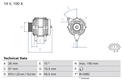 Bosch 986 084 - 084, 480