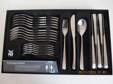 WMF BESTECK VISION CROMARGAN PROTECT 24-TEILIG BESTECKSET EDELSTAHL MATTIERT