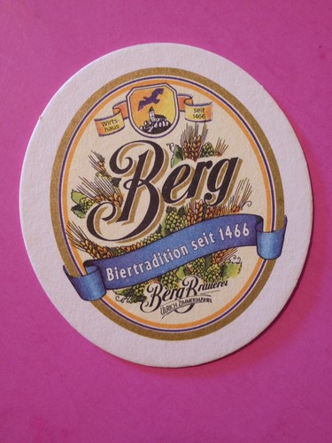 Vintage bier untersetzer - bier,