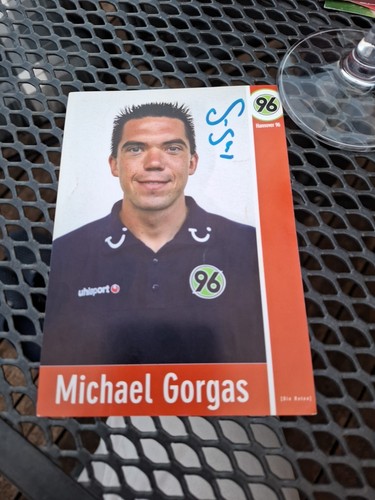 Michael gorgas autogrammkarte - gorgas,