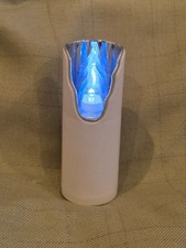 LED Grablicht Kerzen Weiß