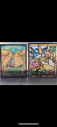 Bleiglas fensterbilder alt - bleiglas, 5x