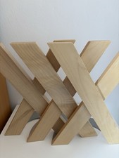 Ikea skribent Buchstützen Vintage Holz x 