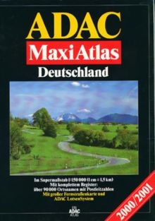 Adac maxi atlas deutschland - atlas,