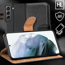 Smartphone Wallet Flip Case Etui PU Leder Hülle Book Cover mit Kartenfach