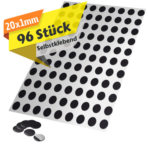Gummi magnete magnetplättchen - gummi,