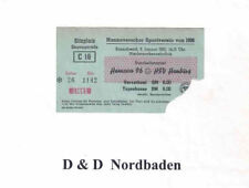 Ticket / Eintrittskarte   64/65  1. Liga   Hannover 96 - Hamburger SV