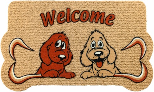 Fußmatte hundebabys x - fußmatte,