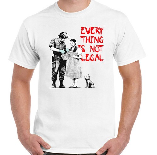 Banksy shirt alles ist nicht - alles,