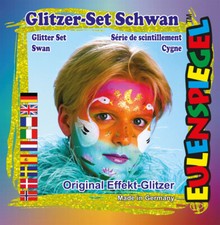 Eulenspiegel glitzer motiv set - glitzer,