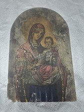 Antike Ikone – Maria mit