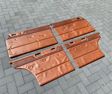 ORIGINAL Mercedes W114 W115 Türpappen Türverkleidung Braun Mahagoni 2. Serie TOP