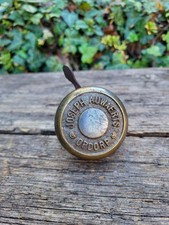 Antike Fahrradklingel aus Bronze Joseph Auwaerts Opdorp / Rarität 