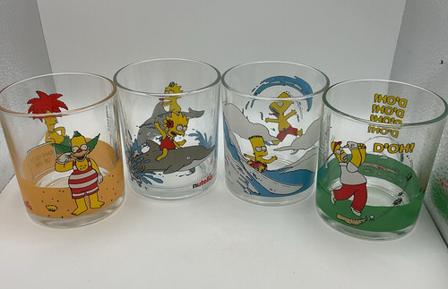 The simpsons 4er set - simpsons, nutella