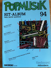 Popmusik - Hit-Album - Nr. 94 - Sikorski Verlag - Keyboard / Akkordeon