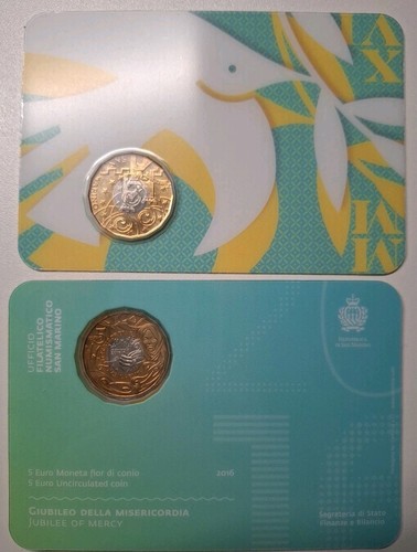 San marino 2016 5 euro - marino,