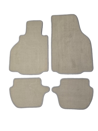 Fußmatten feinvelours beige - feinvelours,
