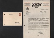 ERFURT, Brief Postkarte 1934