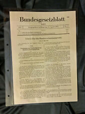 Bundesgesetzblatt Teil 1 vom 16.April 1951