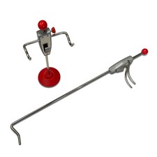 Lenkradfeststeller + Bremspedalfeststeller im Set für PKW Achsvermessung Profi