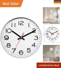 Stilvolle 12 Zoll Wanduhr mit