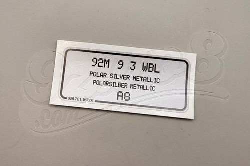 Aufkleber polarsilbermetallic - aufkleber,