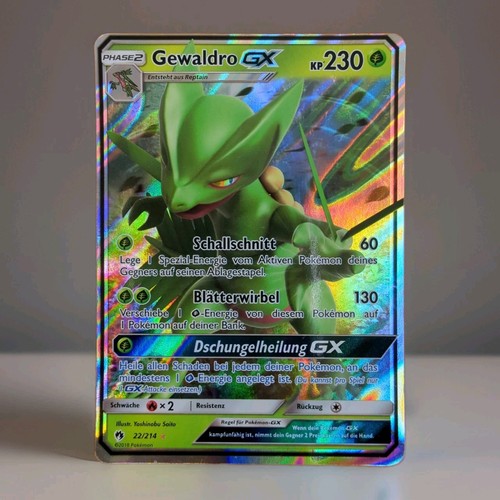 Gewaldro pokemon karte - gx,