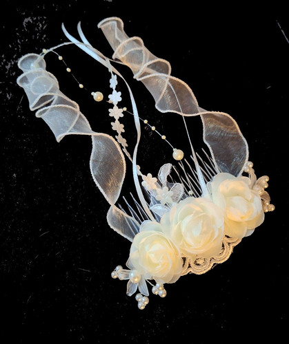 Kopfschmuck haarschmuck ivory - kopfschmuck,