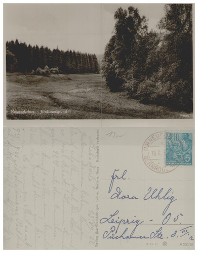 Ansichtskarte neudorf harz - neudorf,