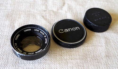 Vintage canon 50mm 1 8 - canon, f/1.8