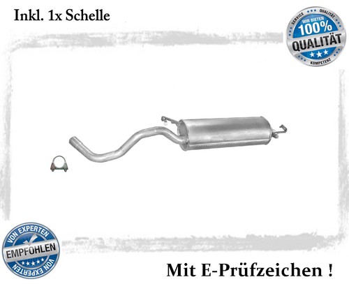Endschalldämpfer für golf - für,