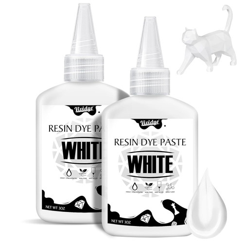 Weiß epoxidharz farbe paste - epoxidharz,