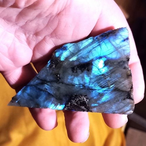 Only blue labradorit - blue,